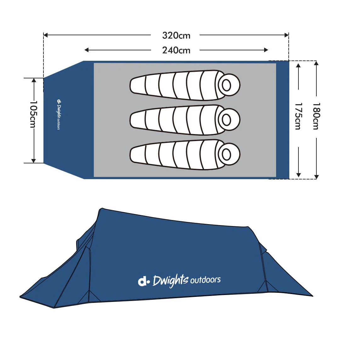 Adventure 3 Hiking Tent - Image 3