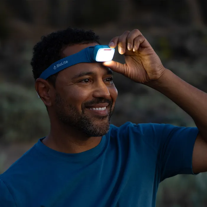 Biolite Range 300 Rechargeable Headlamp - Slate Blue - Image 5