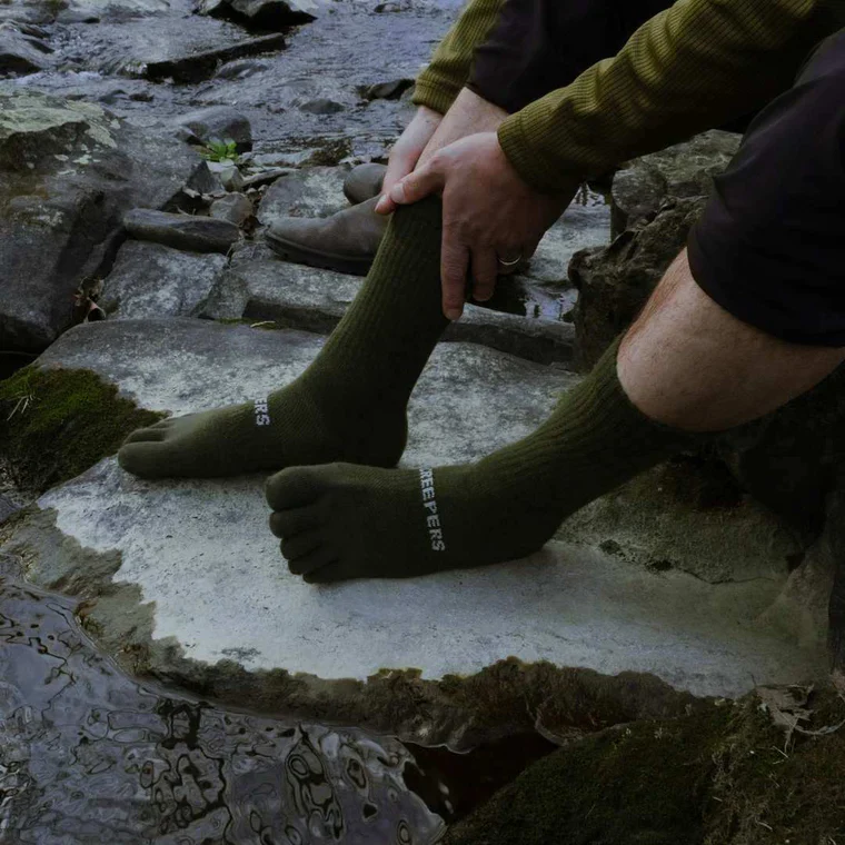 Creepers Merino Crew Sock - Image 2