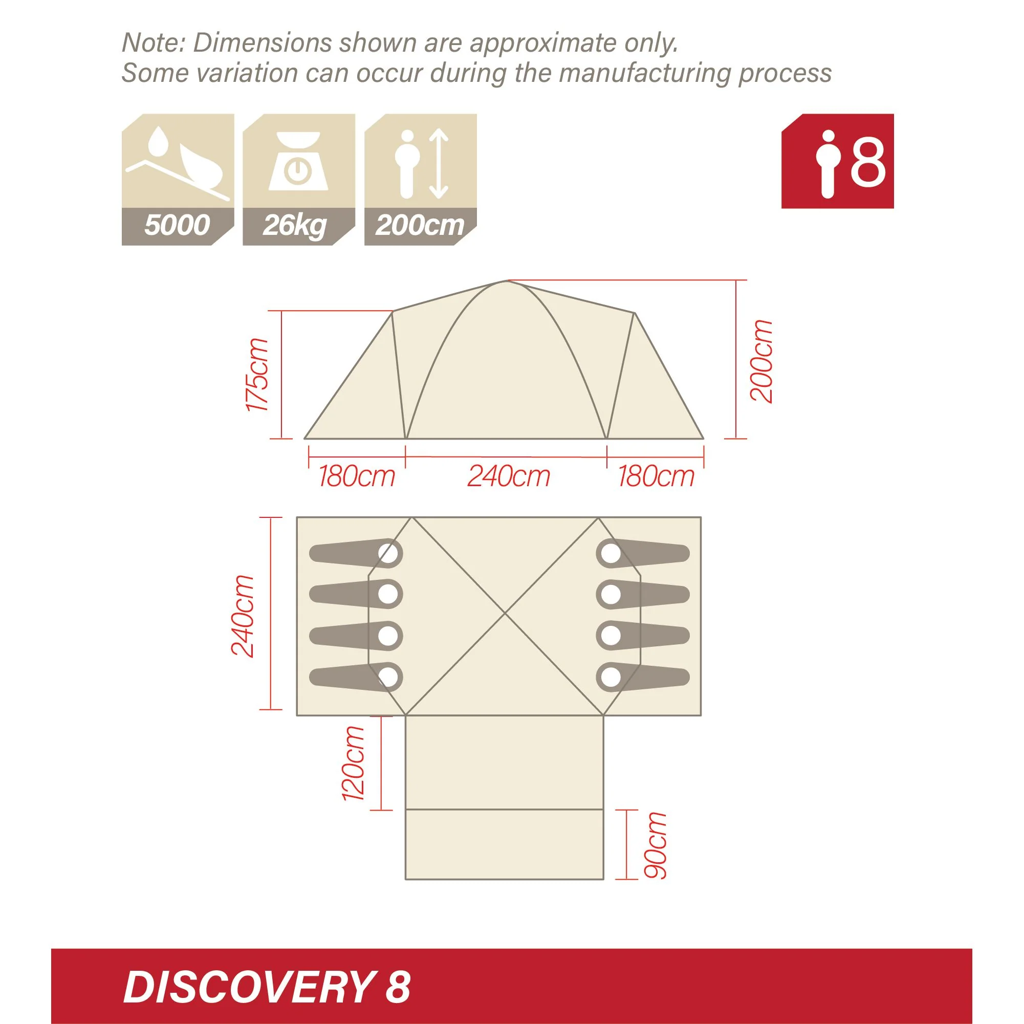 Discovery 8 Blackout Tent - Image 10