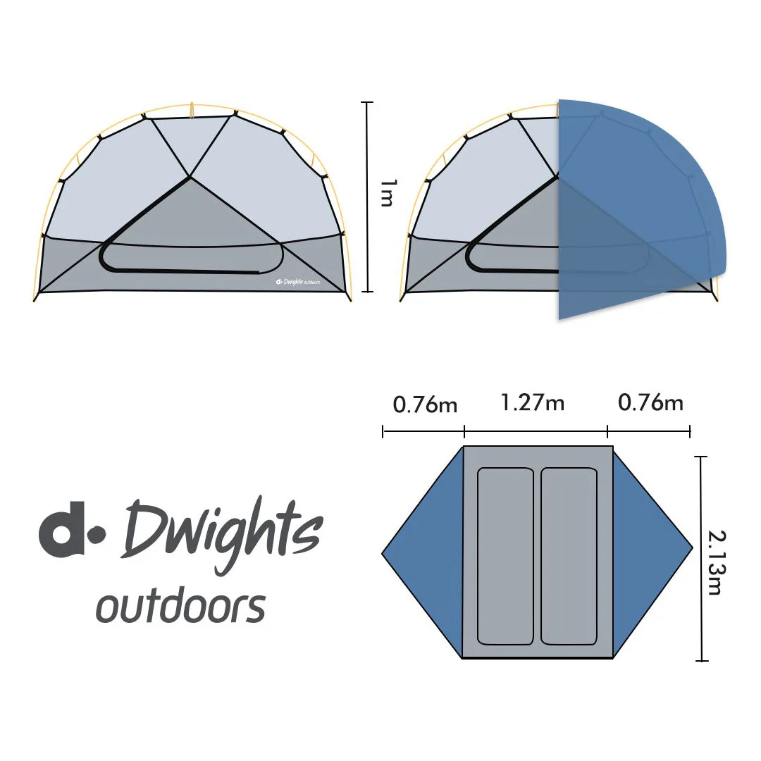 Explore 2 Ultralight Hiking Tent V2 - Image 3