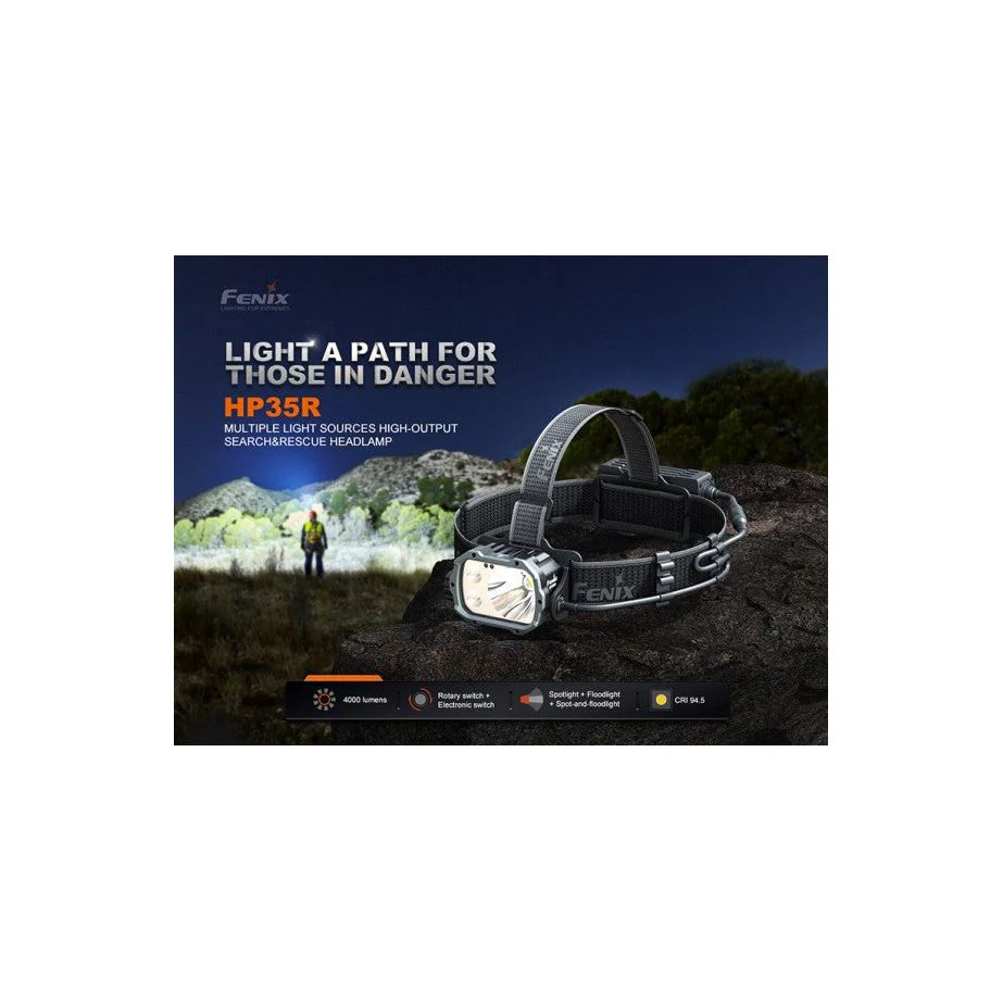 Fenix HP35R 4000 Lumen Rechargeable Headlamp - Image 11
