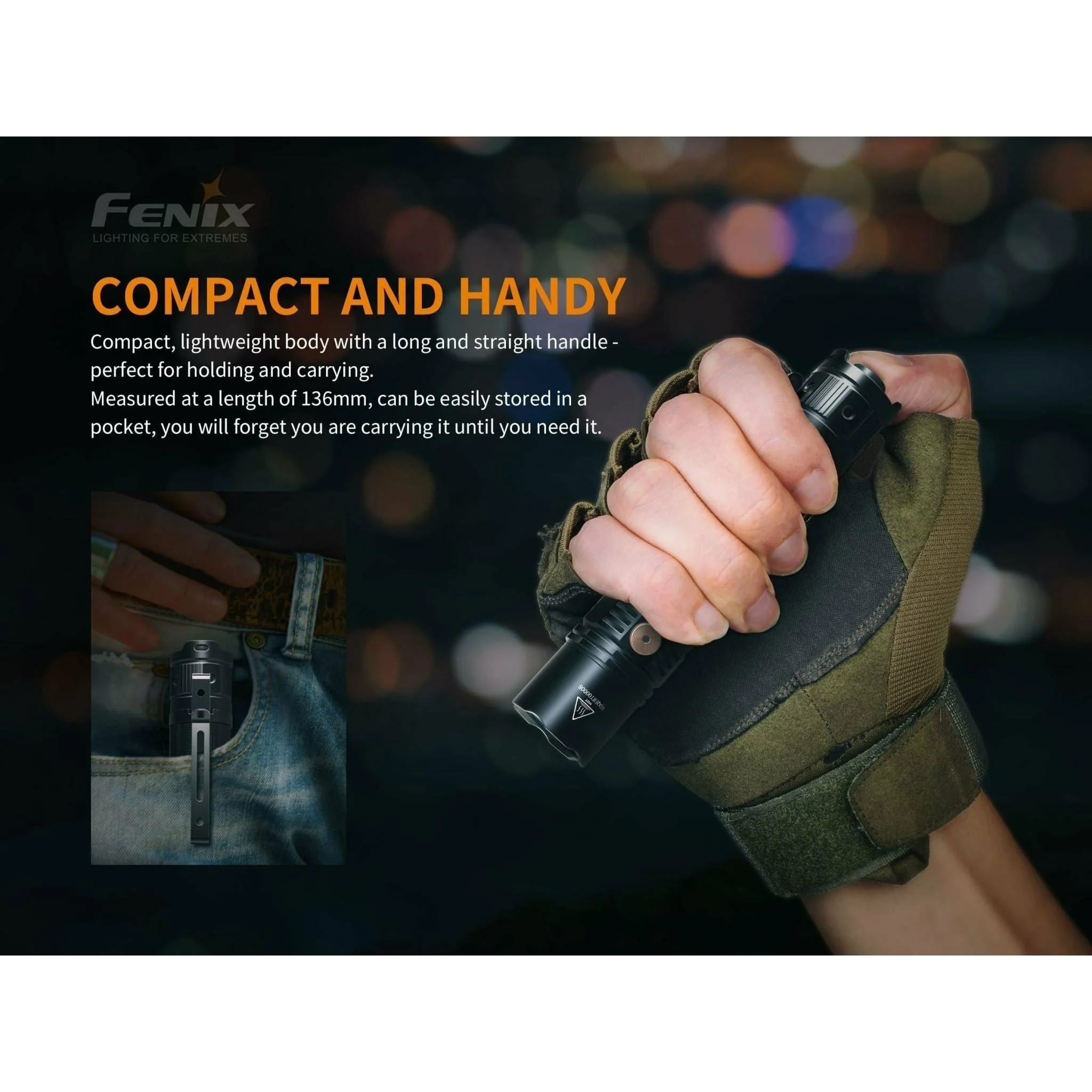 Fenix PD36R 1600 Lumen Rechargeable Torch - Image 6