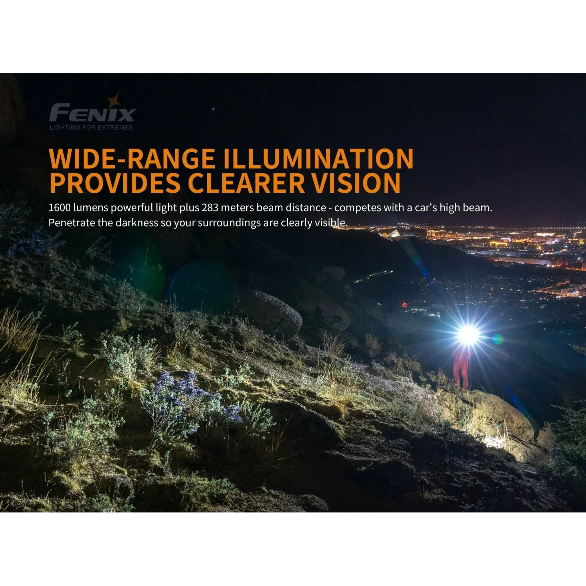 Fenix PD36R 1600 Lumen Rechargeable Torch - Image 9