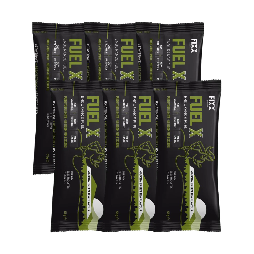 Fixx Nutrition - Fuel X Endurance Fuel Sachets - Matcha Green Tea (with caffeine) - Image 2