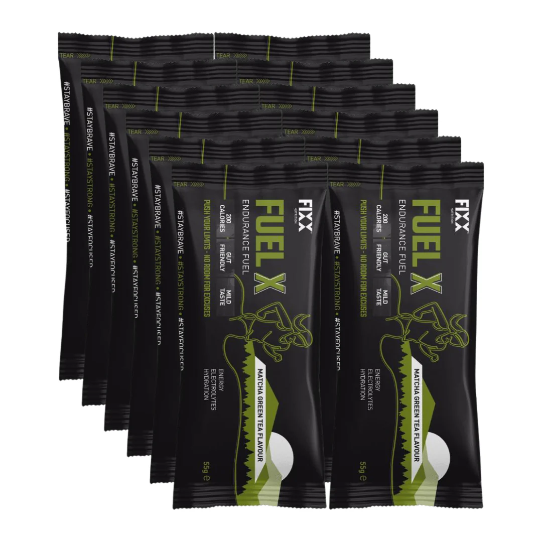 Fixx Nutrition - Fuel X Endurance Fuel Sachets - Matcha Green Tea (with caffeine) - Image 3
