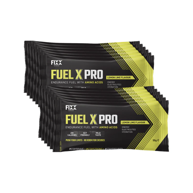 Fixx Nutrition - Fuel X Pro Endurance Fuel - Sachets - Lemon Lime - Image 2