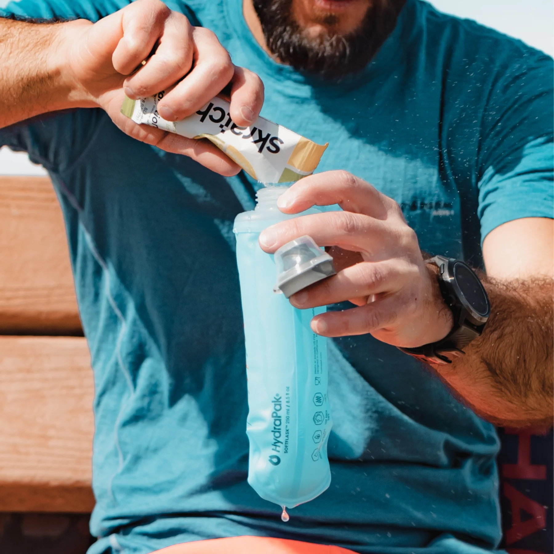 HydraPak Nutrition Soft Flask 250ml 2pk - Image 6
