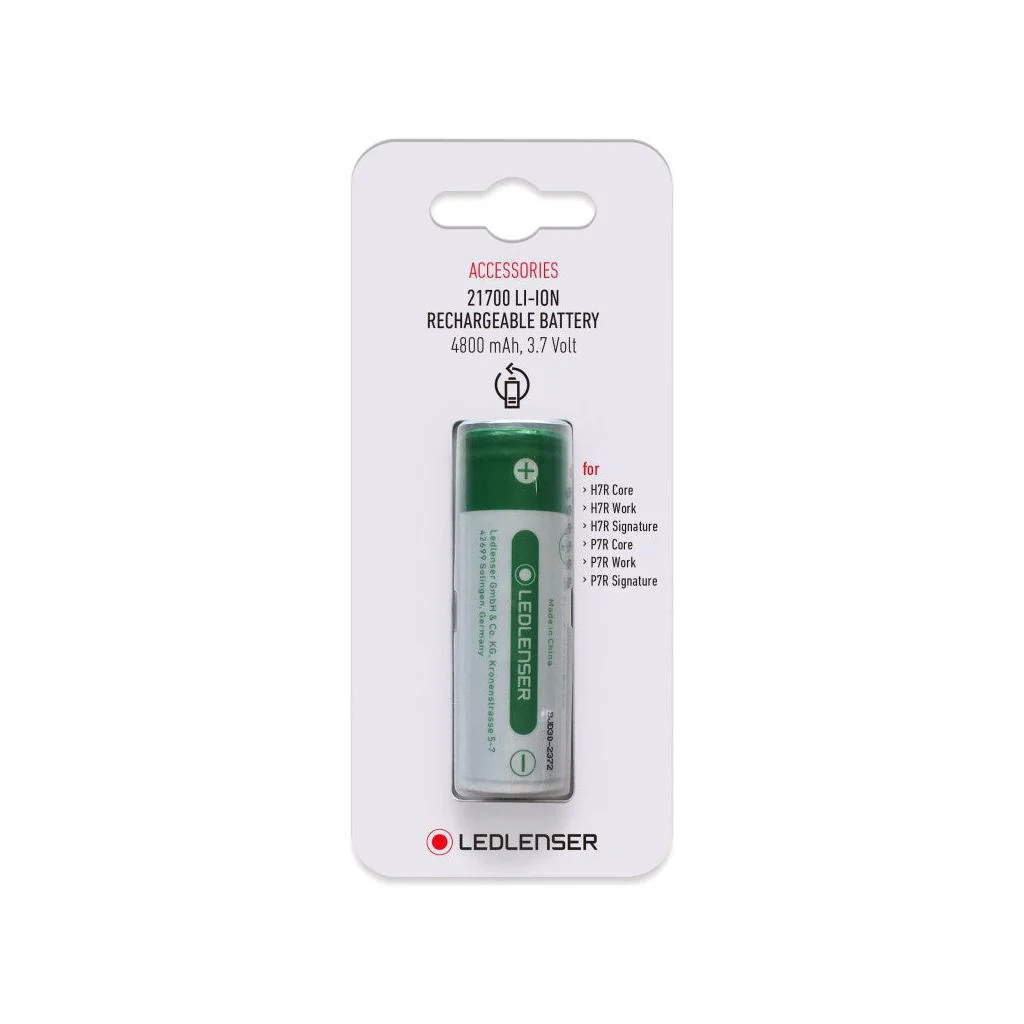 Ledlenser Spare 21700 Li-Ion battery (H7R/P7R)