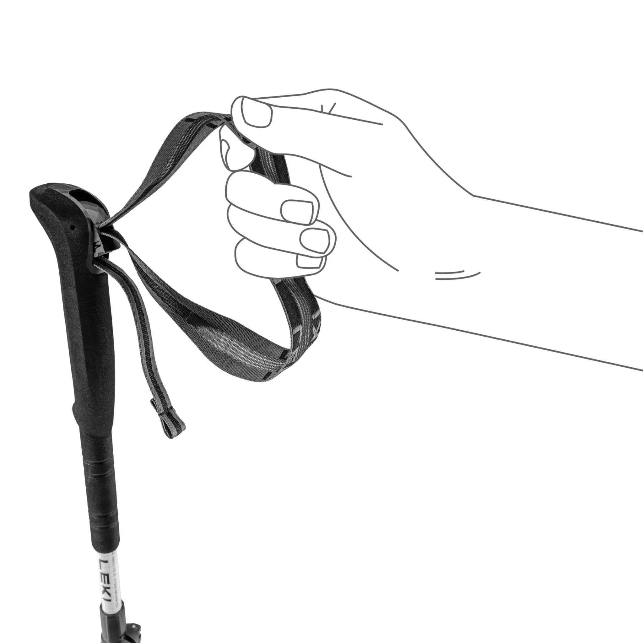 Leki Skytera FX Carbon SL Pole - Pair - Image 4