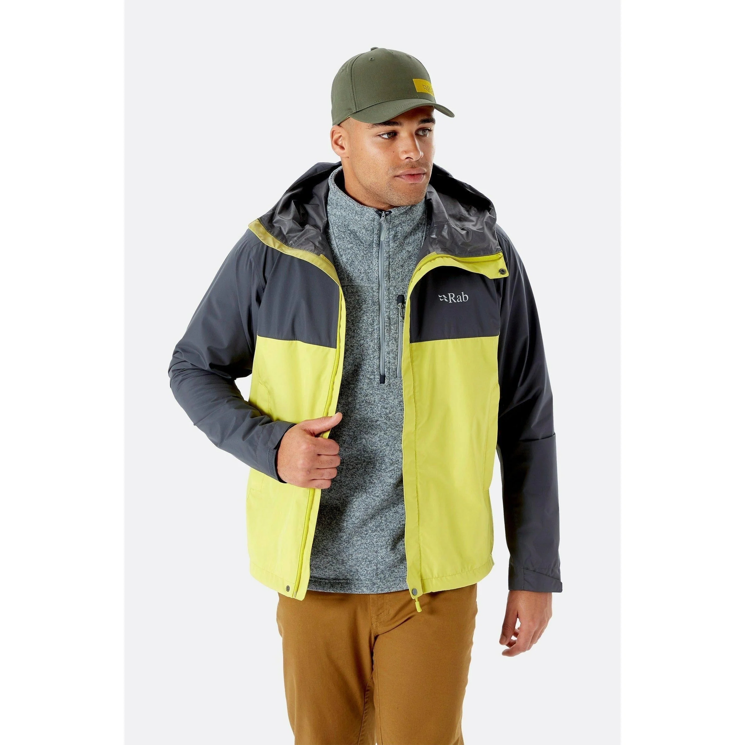 Mens Rab Downpour Eco Jacket - Image 17
