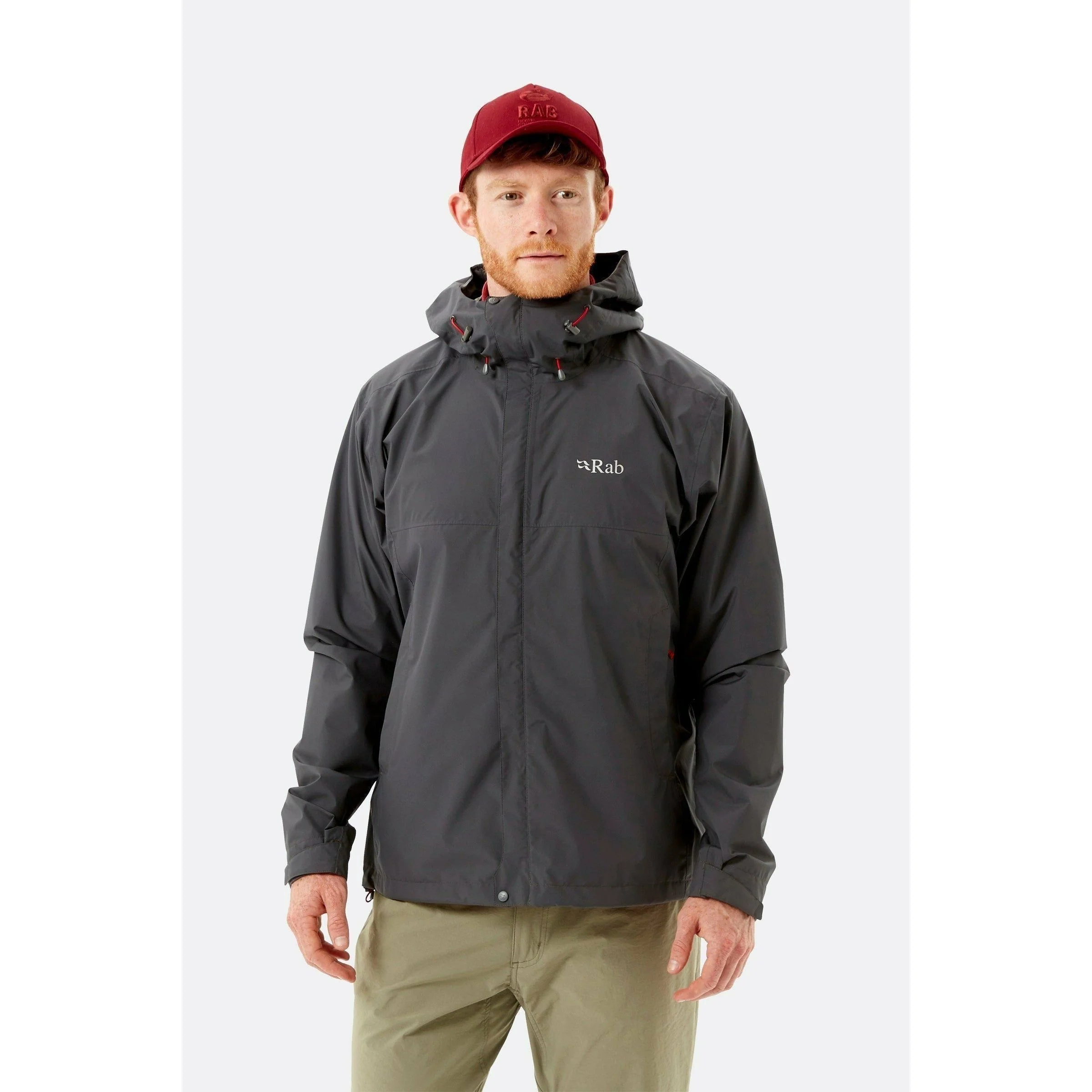 Mens Rab Downpour Eco Jacket - Image 6