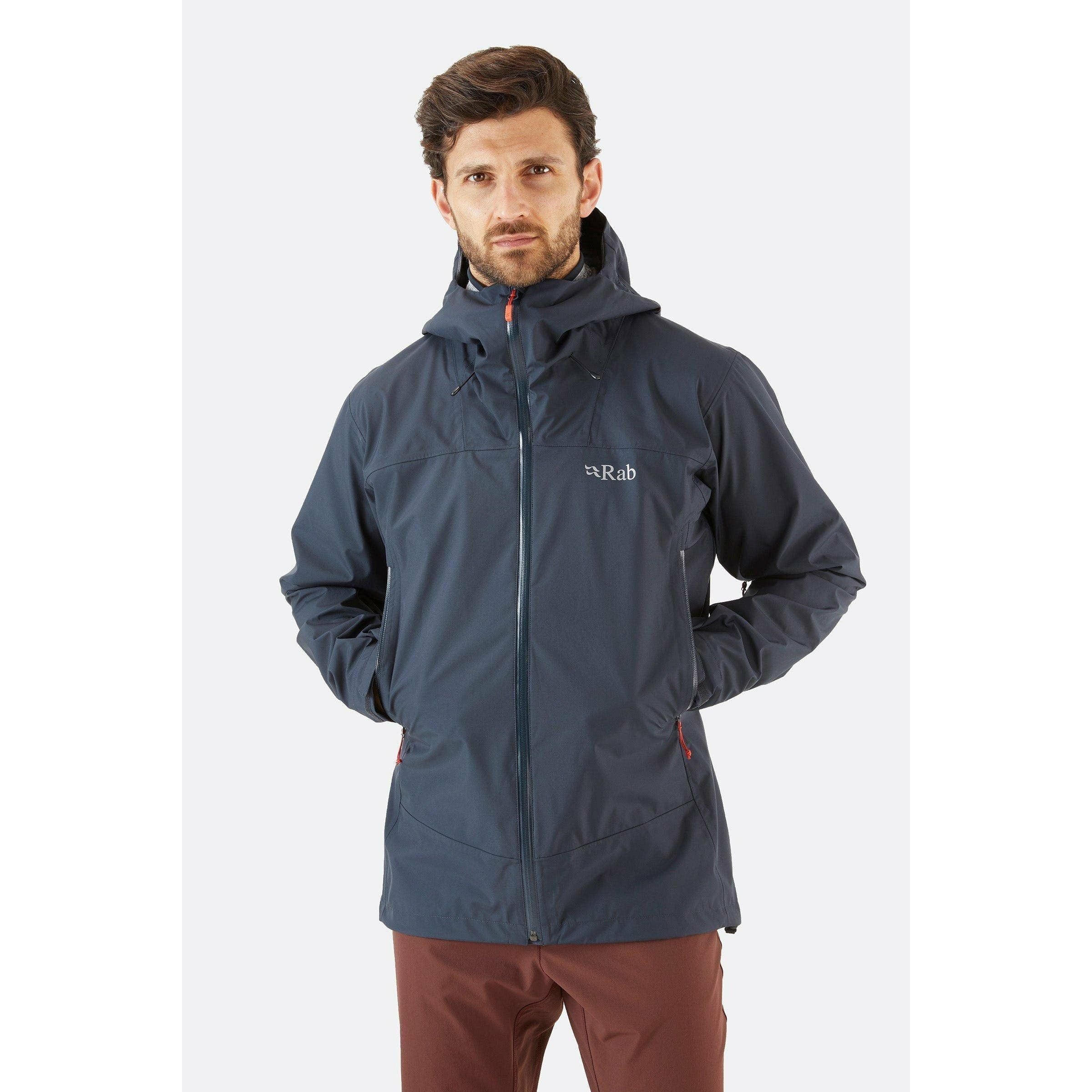 Mens Rab Arc Eco Waterproof Jacket - Image 3