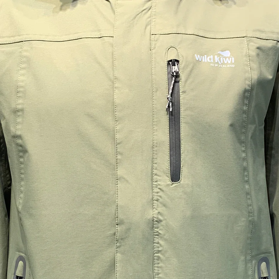 Mens Storm Waterproof Jacket - Wild Kiwi - Image 2