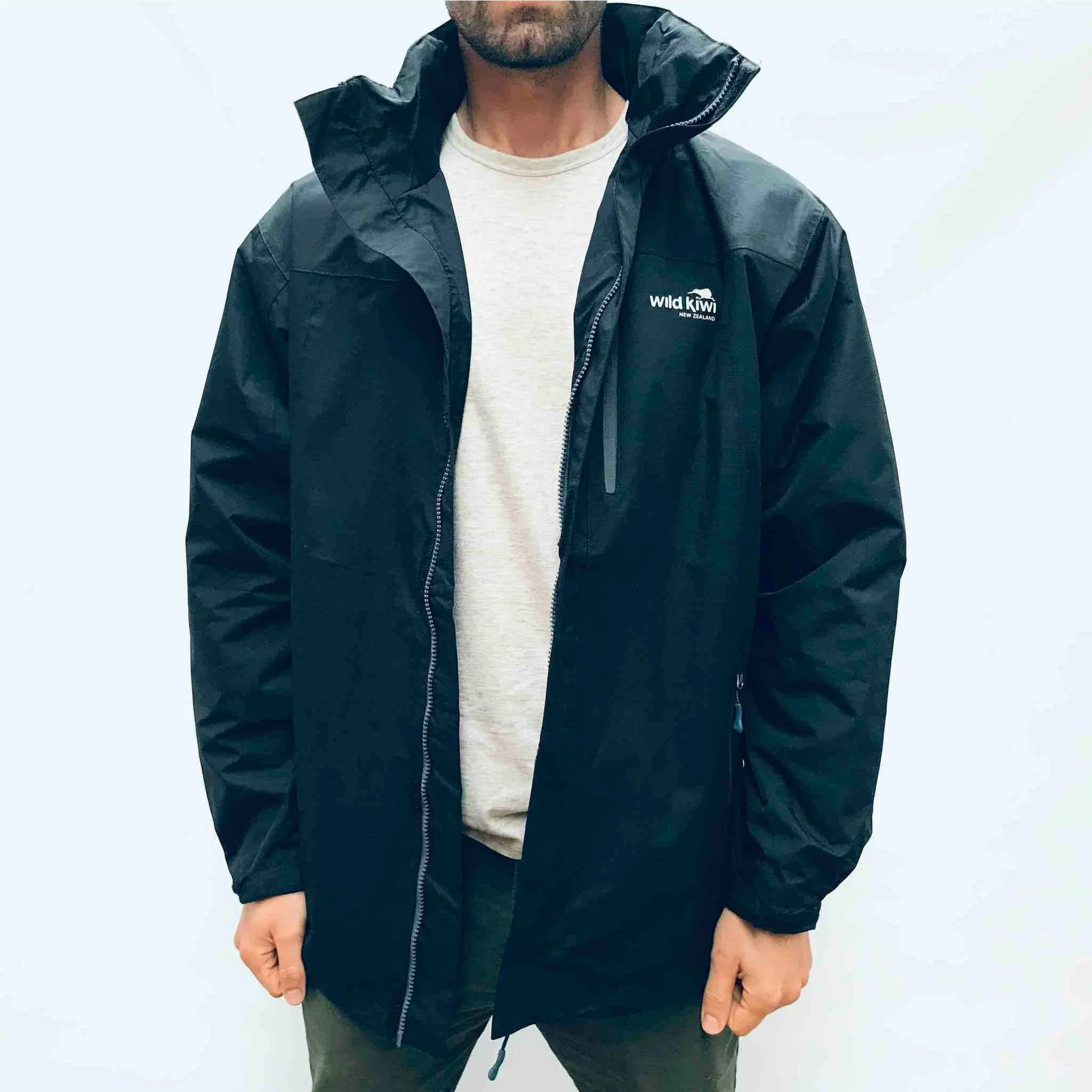 Mens Storm Waterproof Jacket - Wild Kiwi - Image 4