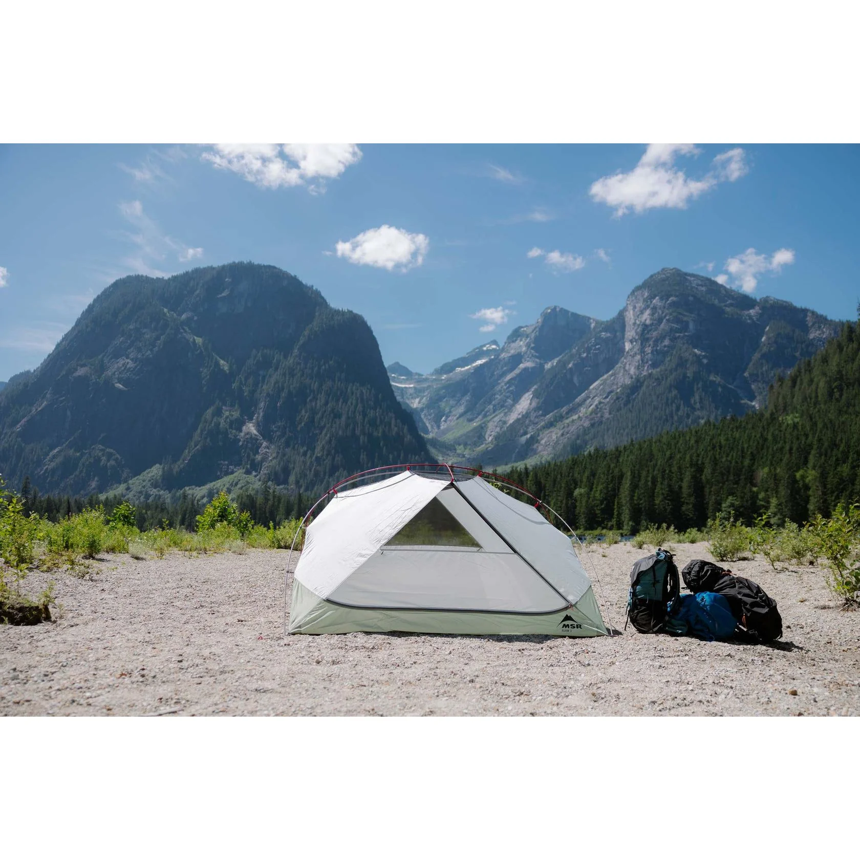 MSR Elixir 3 Person Hiking Tent with Footprint - Image 13