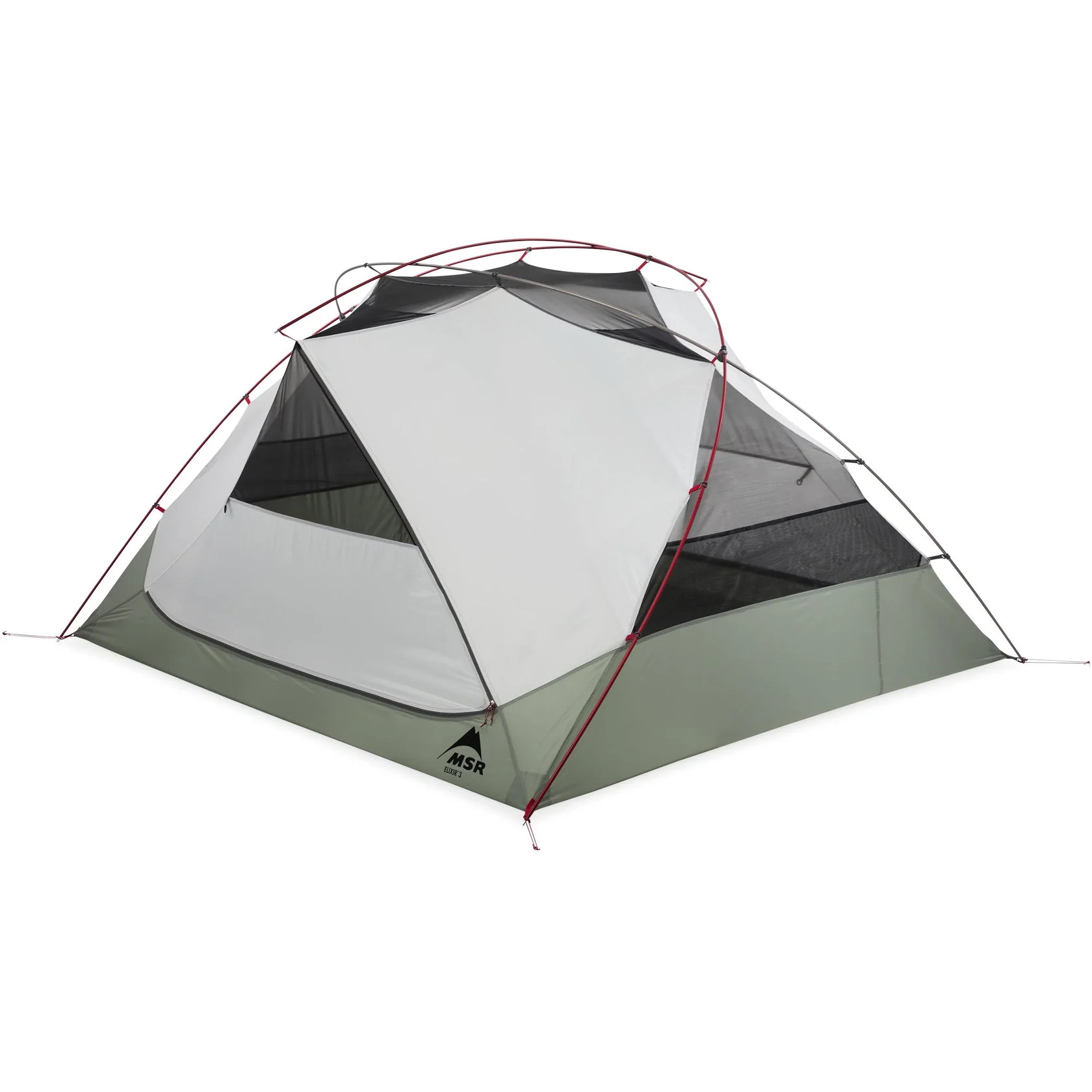 MSR Elixir 3 Person Hiking Tent with Footprint - Image 2
