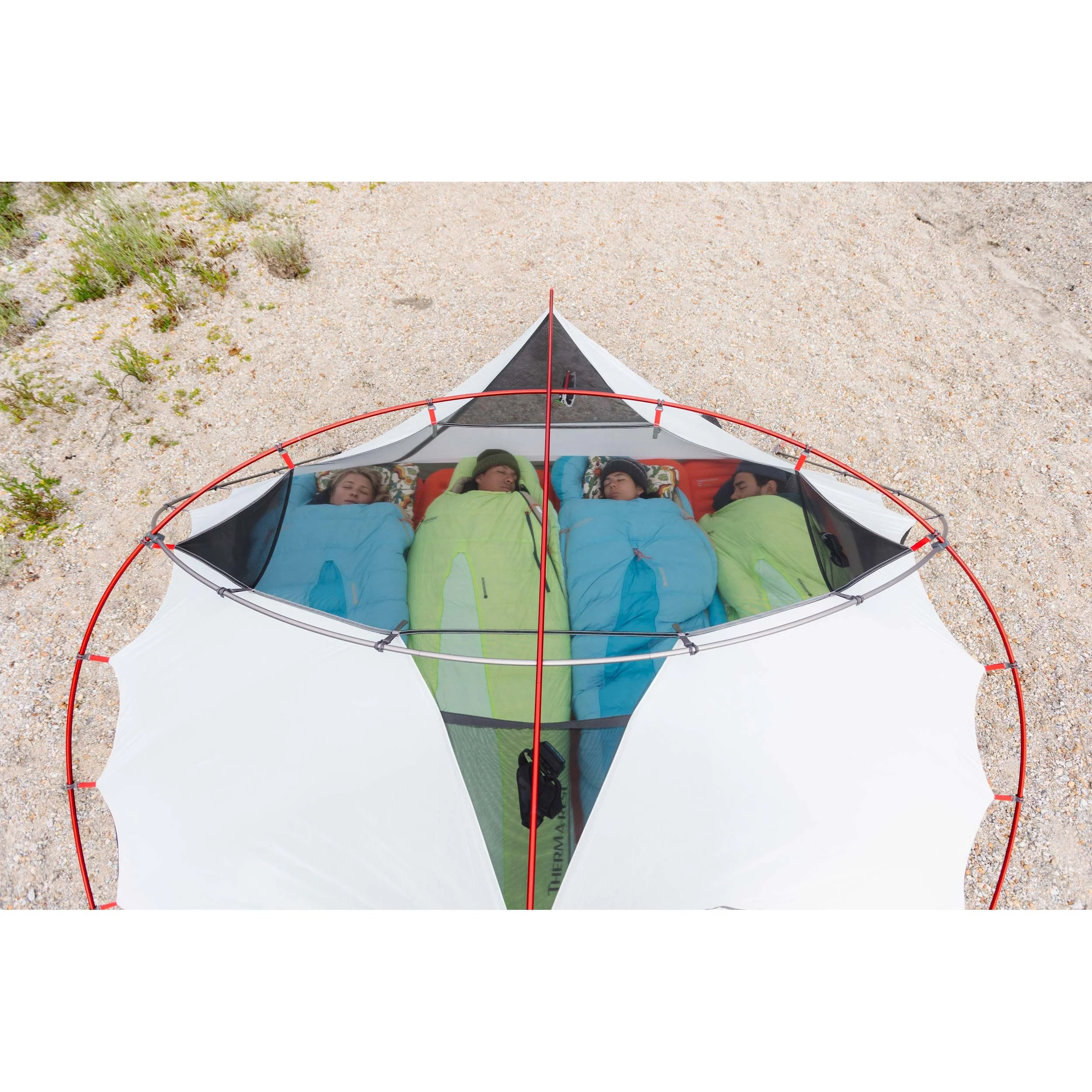 MSR Elixir 4 Person Hiking Tent with Footprint - Image 14