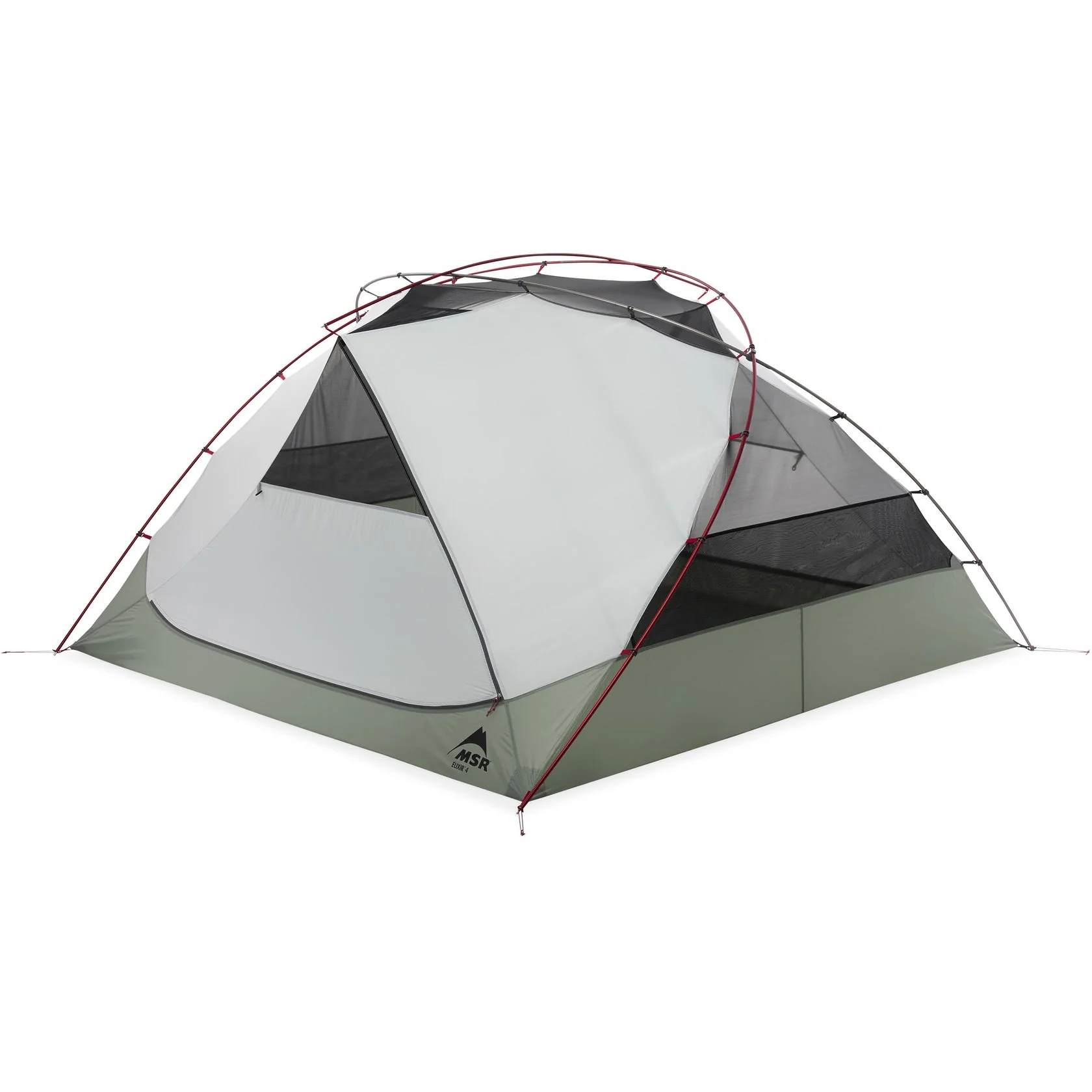 MSR Elixir 4 Person Hiking Tent with Footprint - Image 2