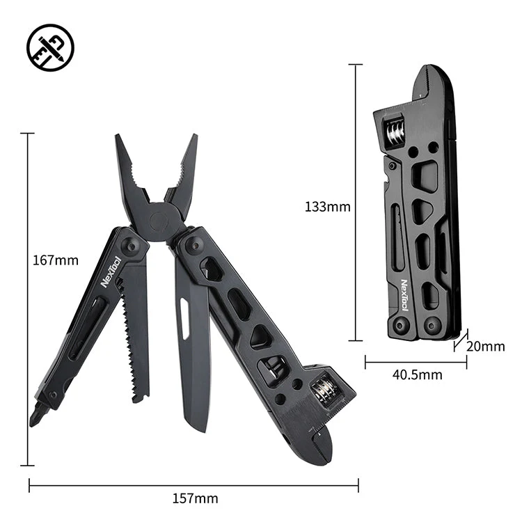 NexTool® Vanguard Multifunctional Wrench (Black) - Image 2