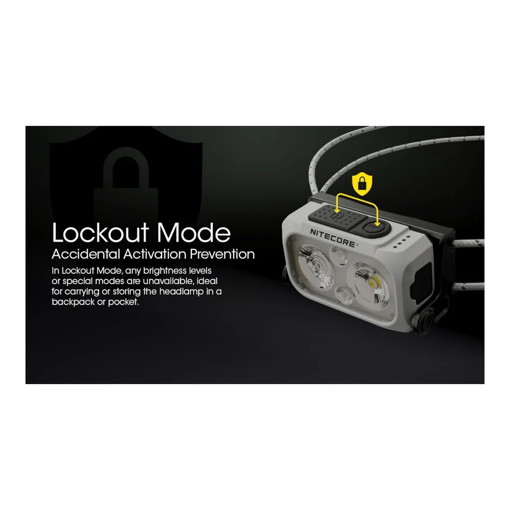 NITECORE NU21 Ultra Lightweight Rechargeable Headtorch (360 Lumens) - Image 15