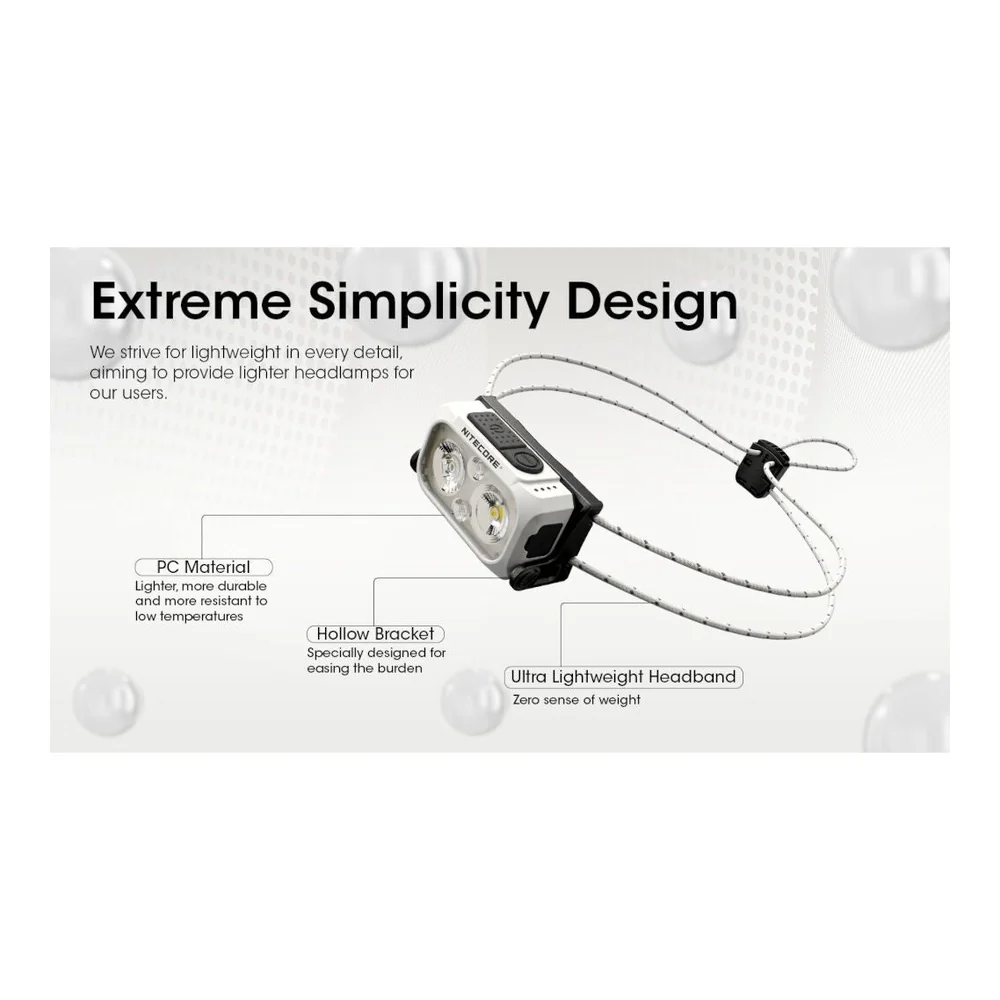NITECORE NU21 Ultra Lightweight Rechargeable Headtorch (360 Lumens) - Image 20