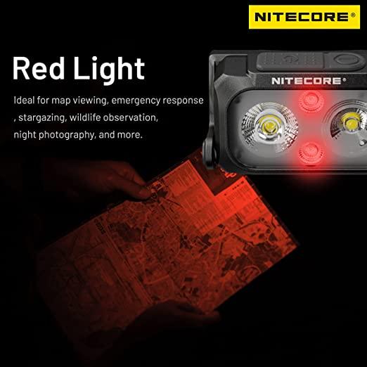 NITECORE NU25 MCT UL 400 Lumens Rechargeable Ultralight Headlamp - Image 3