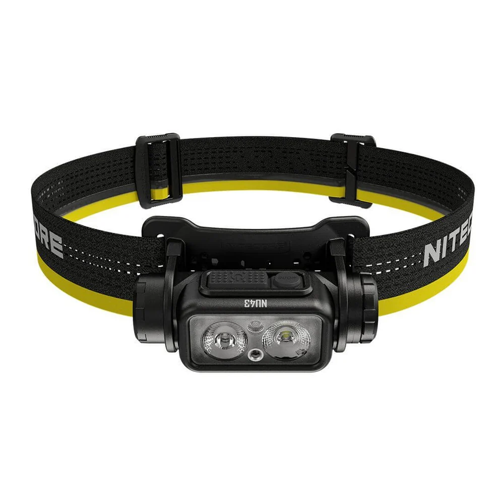 NITECORE NU43 1400 Lumen Super Light Rechargeable Headlamp
