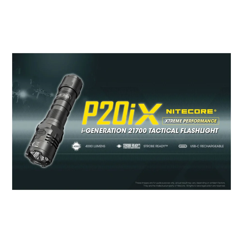 Nitecore P20iX - 4000 lumens - Image 2