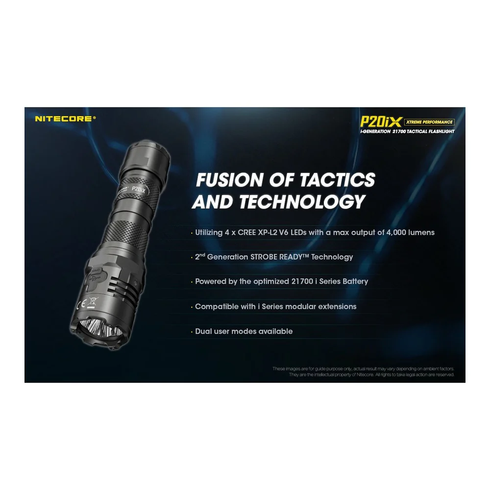 Nitecore P20iX - 4000 lumens - Image 21