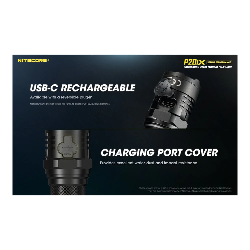 Nitecore P20iX - 4000 lumens - Image 8