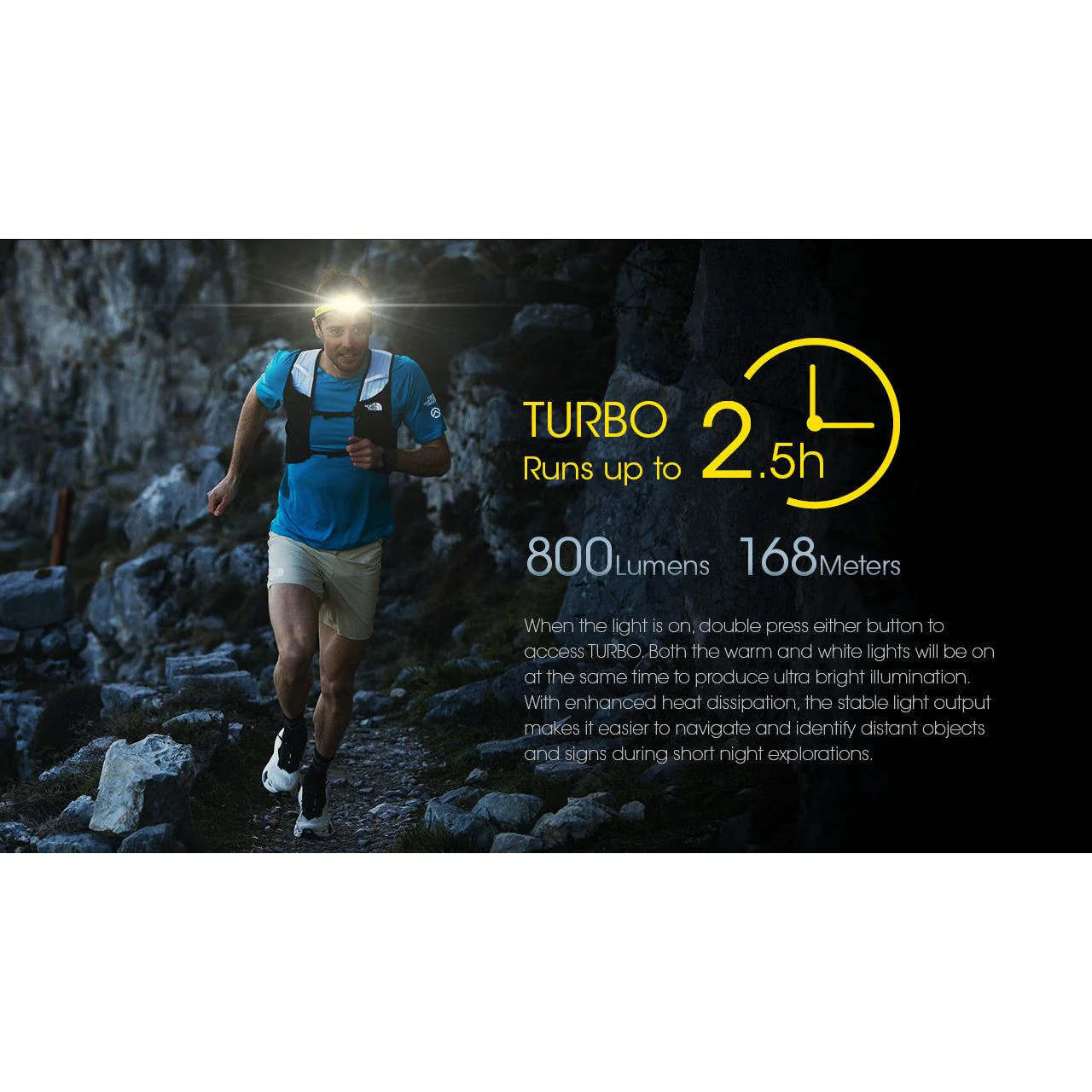 Nitecore UT27 Pro Rechargeable Headlamp 800 lumens - Image 16