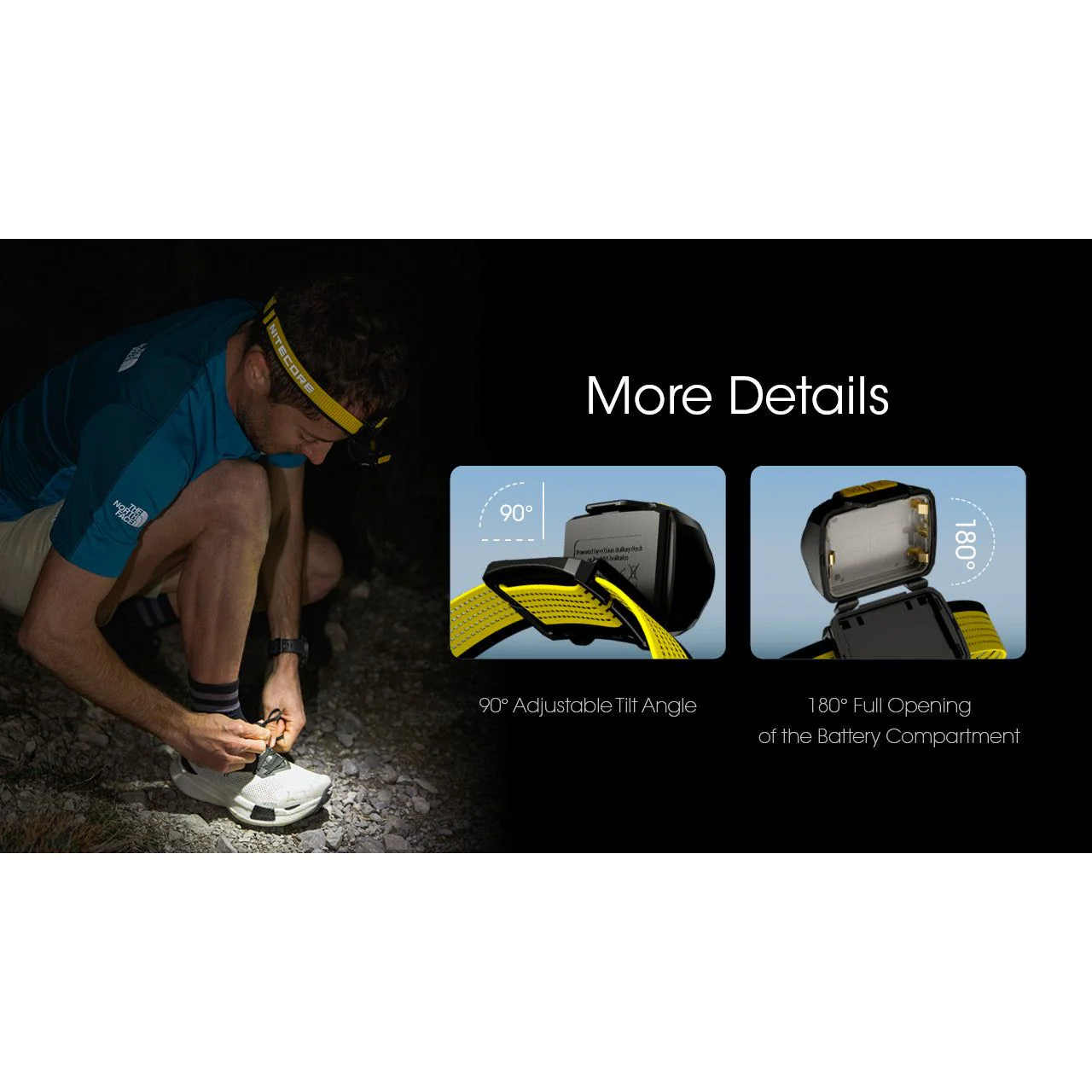 Nitecore UT27 Pro Rechargeable Headlamp 800 lumens - Image 23