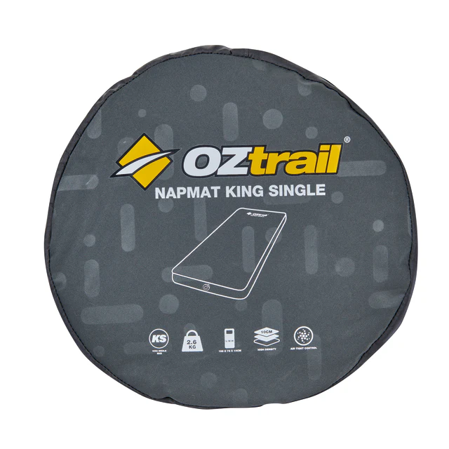 OZtrail Napmat King Single Self Inflating Sleeping Mat - Image 11
