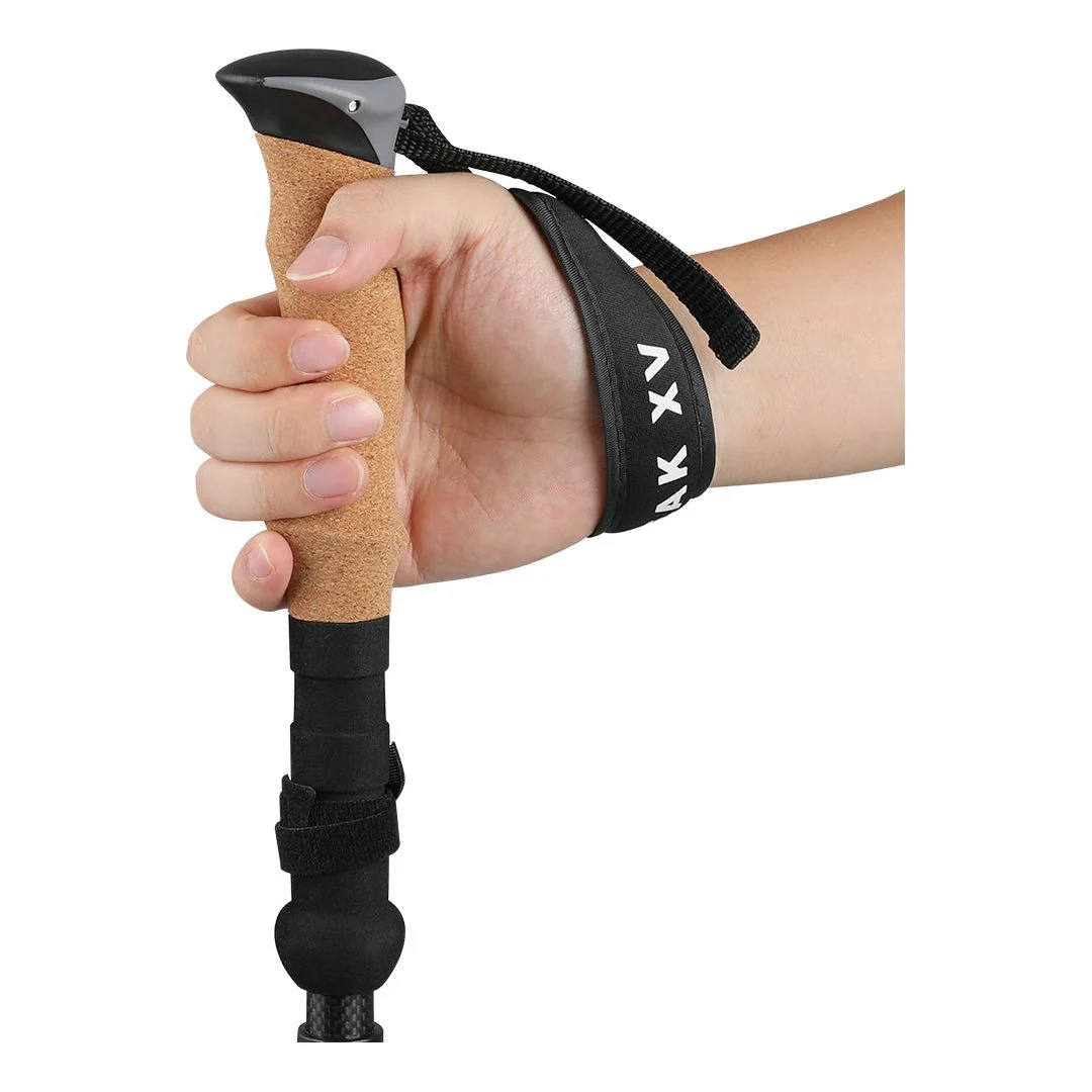 Peak XV Traveller Cork & Carbon Folding Hiking Poles (Pair) - Image 6
