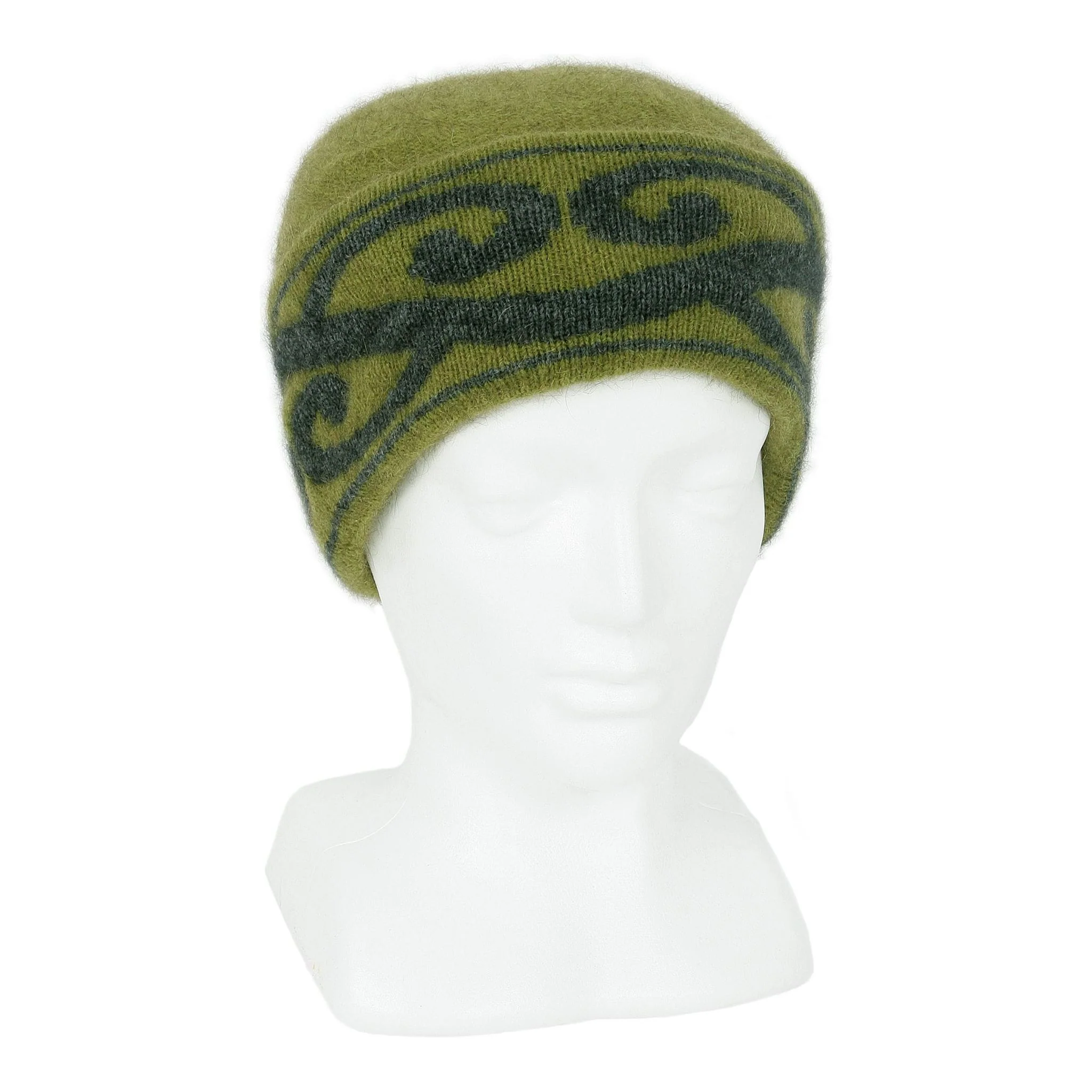 Possum Merino Aroha Beanie - Lothlorian Knitwear - Image 4