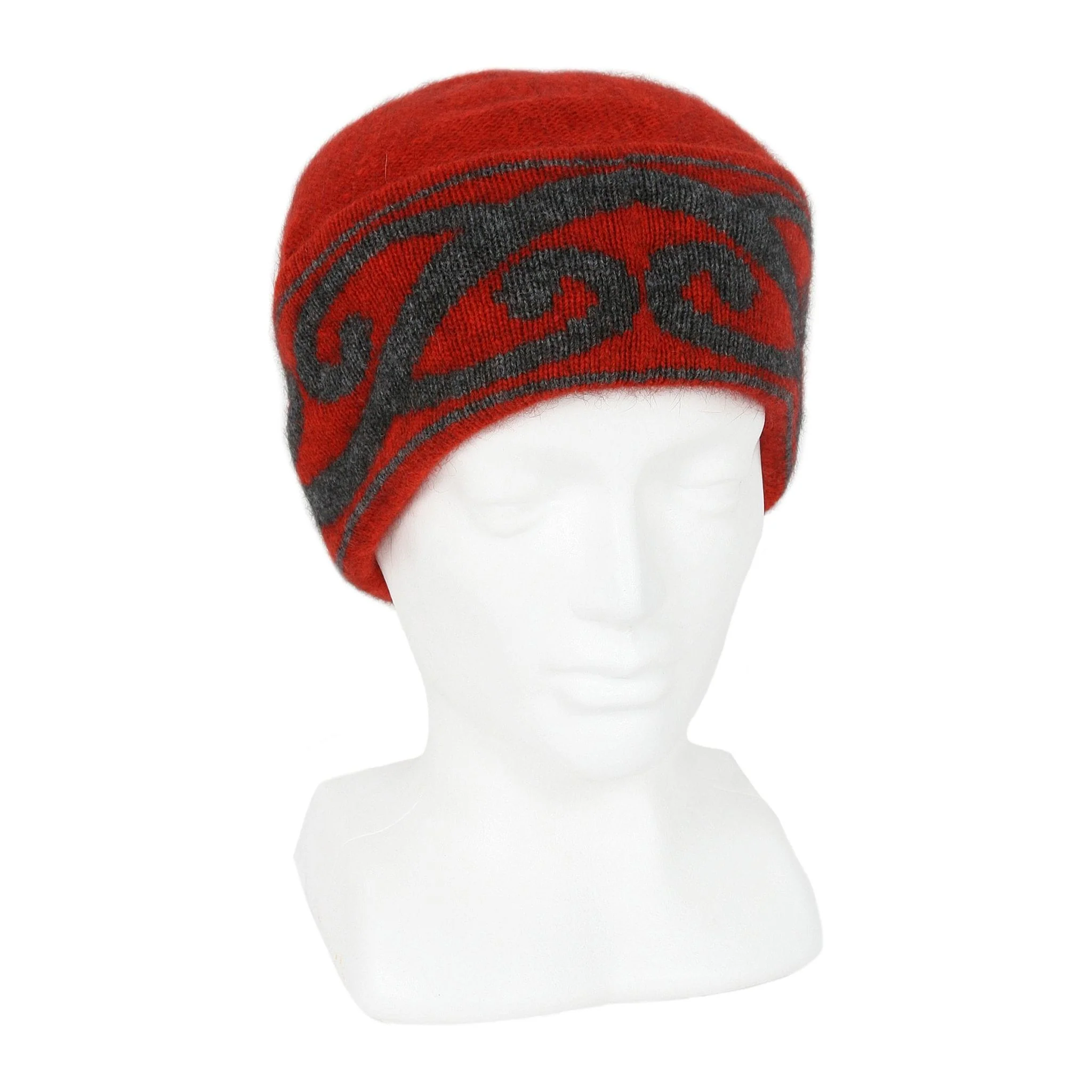 Possum Merino Aroha Beanie - Lothlorian Knitwear - Image 5