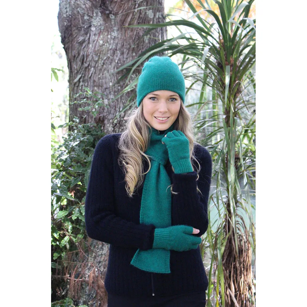 Possum Merino Fingerless Glove - Lothlorian Knitwear - Image 6