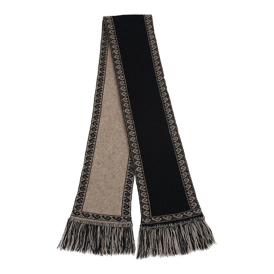 Possum Merino Koru Scarf - Lothlorian Knitwear - Image 2