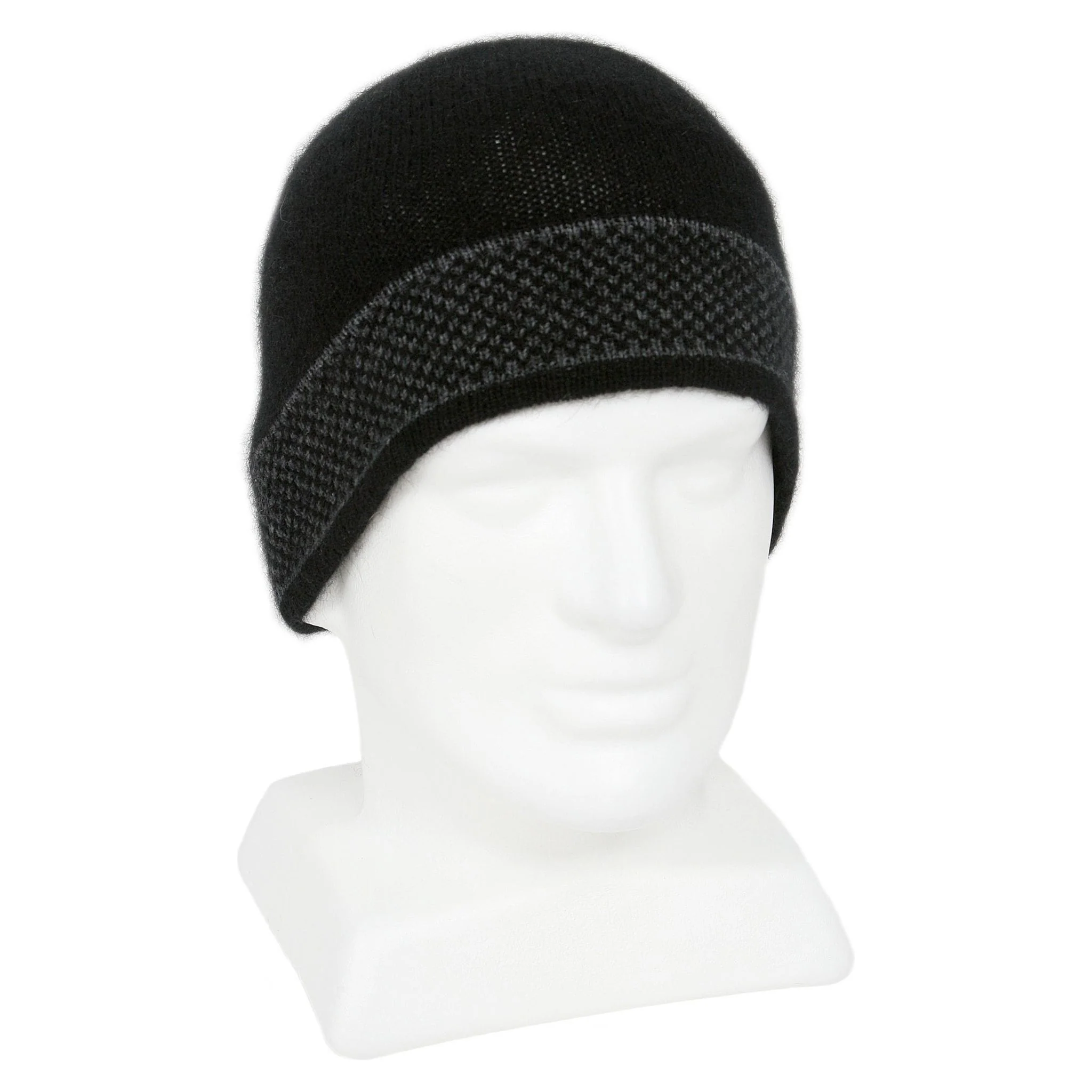 Possum Merino Morse Beanie - Lothlorian Knitwear - Image 3
