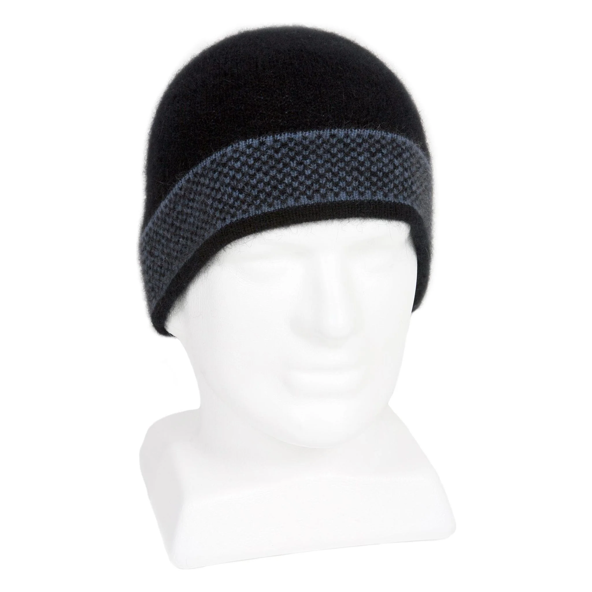 Possum Merino Morse Beanie - Lothlorian Knitwear - Image 4