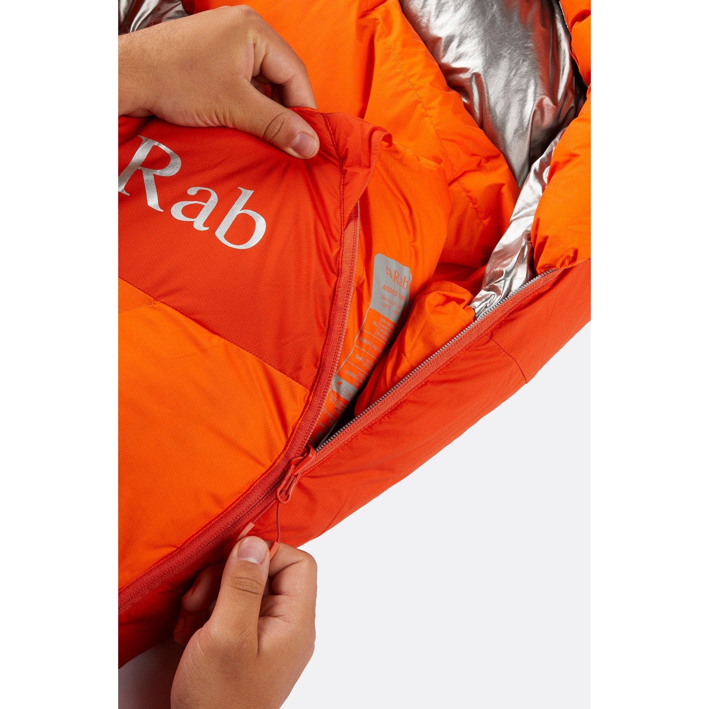 Rab Andes Windstopper 1000 -28 Down Sleeping bag (1590 Grams) - Image 6