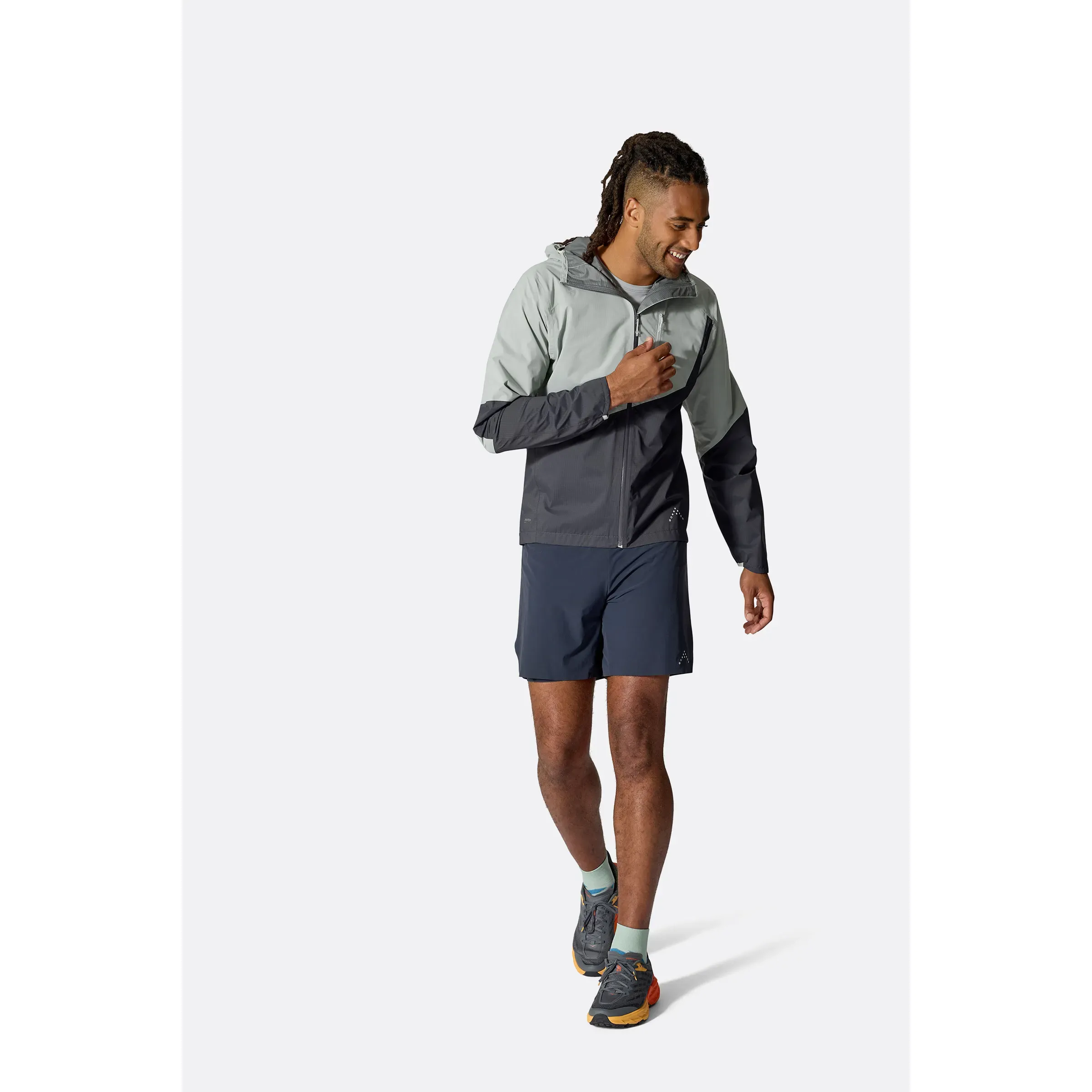 Rab Men's Downpour Trail Light Waterproof Jacket - Image 13