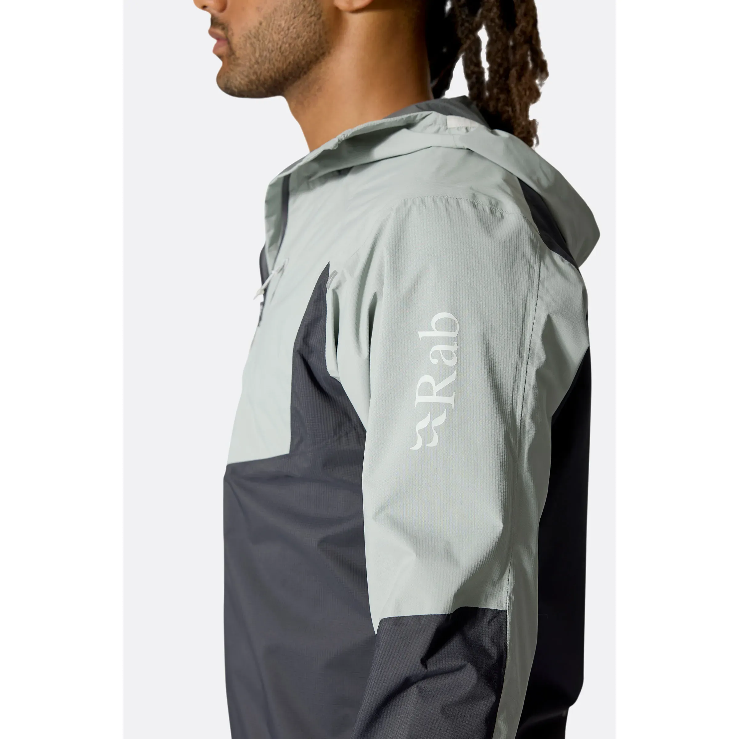 Rab Men's Downpour Trail Light Waterproof Jacket - Image 3