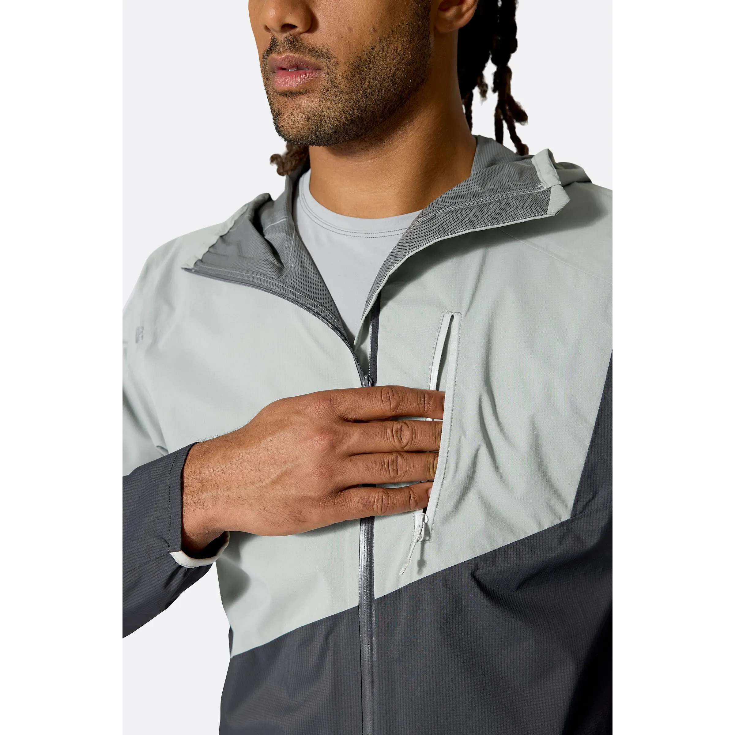 Rab Men's Downpour Trail Light Waterproof Jacket - Image 7
