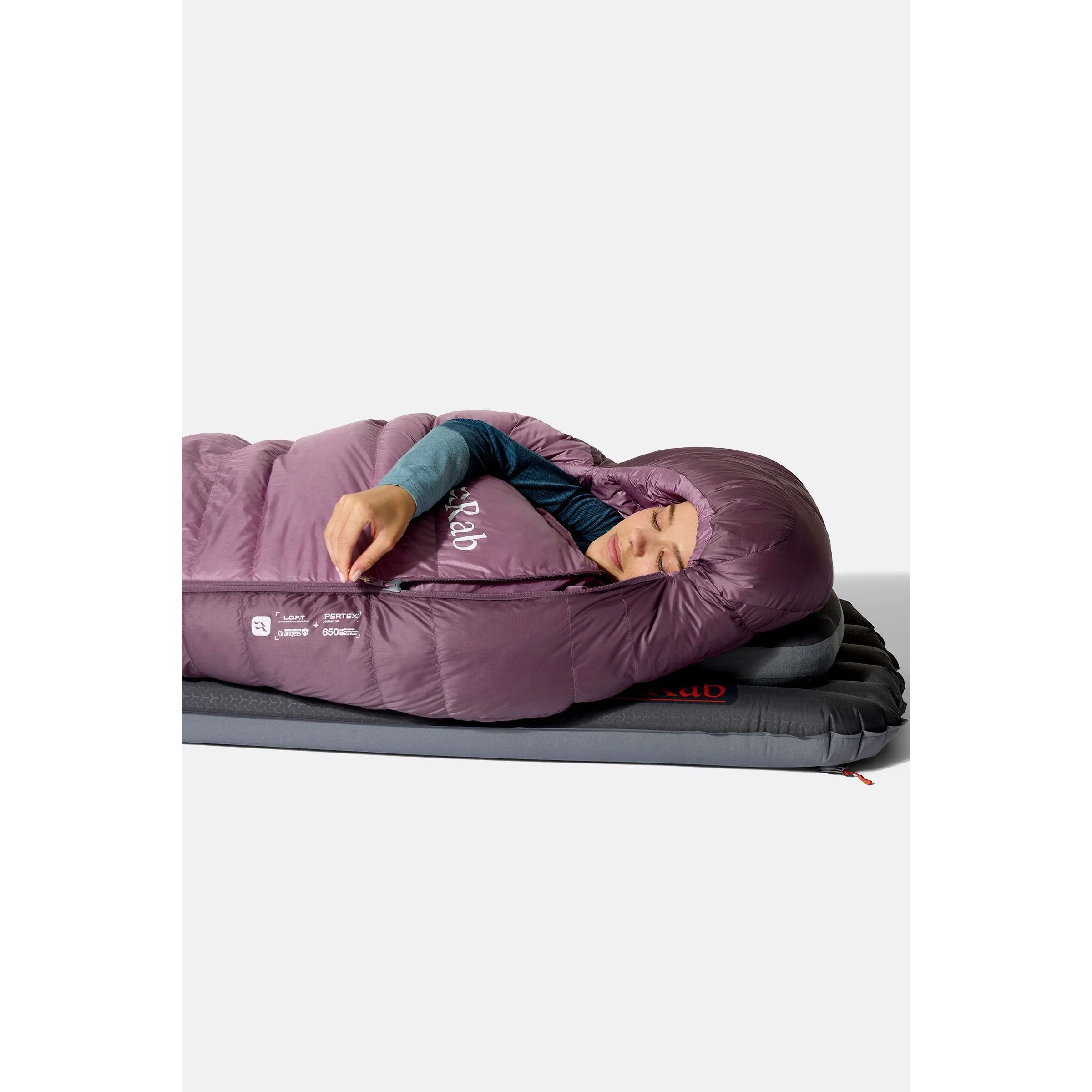 Rab Women's Alpine Down Sleeping Bag (-6°C) - Image 10