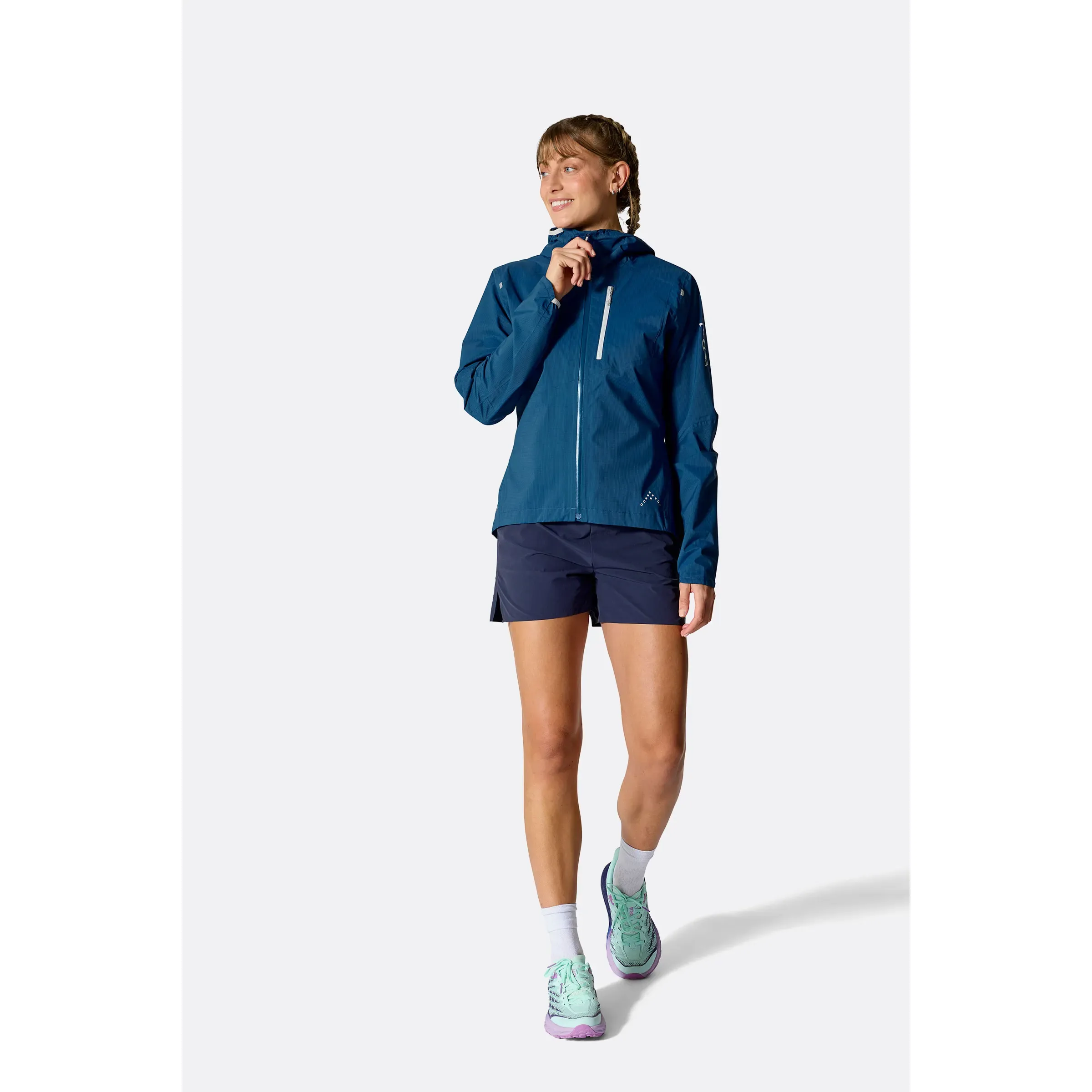 Rab Women's Downpour Trail Light Waterproof Jacket - Image 11
