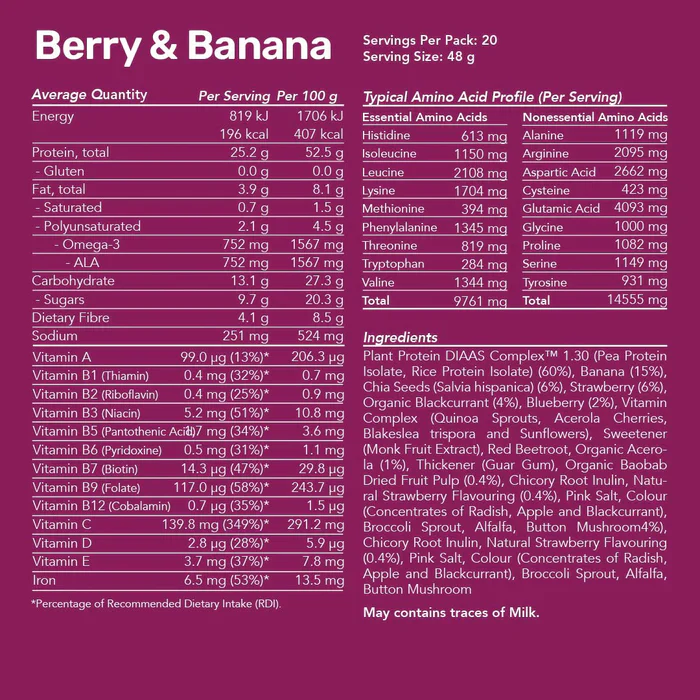 Radix Plant Based Protein Smoothie - Image 2