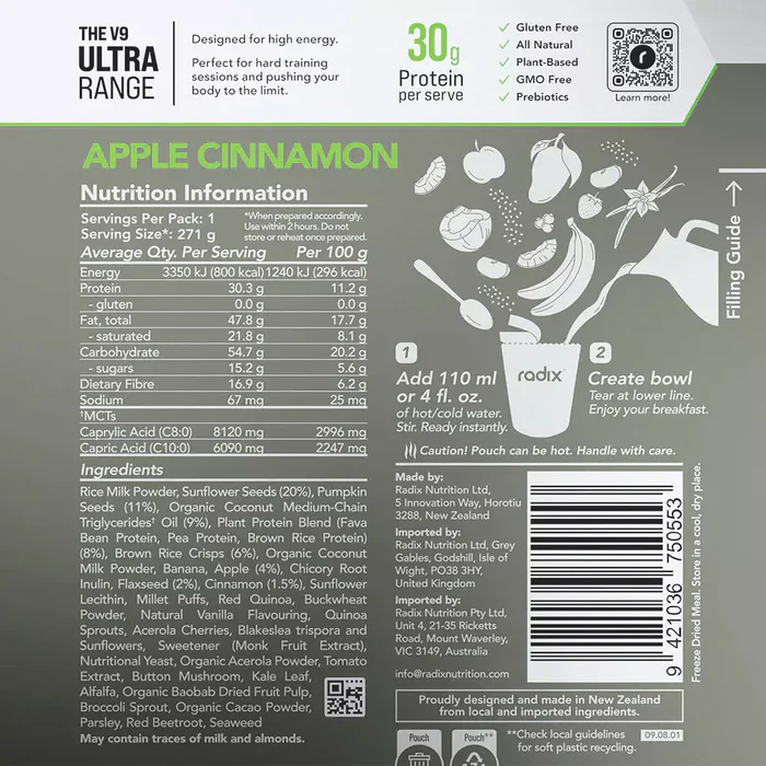 Radix Ultra 800 Apple Cinnamon - Image 3