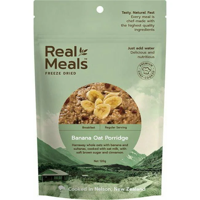 Real Meals Breakfast | Banana Oat Porridge